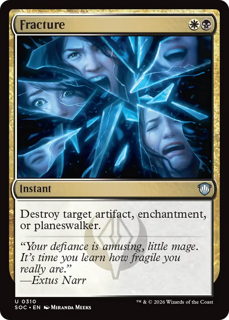 Fracture [Secrets of Strixhaven Commander] MTG Single Magic: The Gathering | Red Claw Gaming