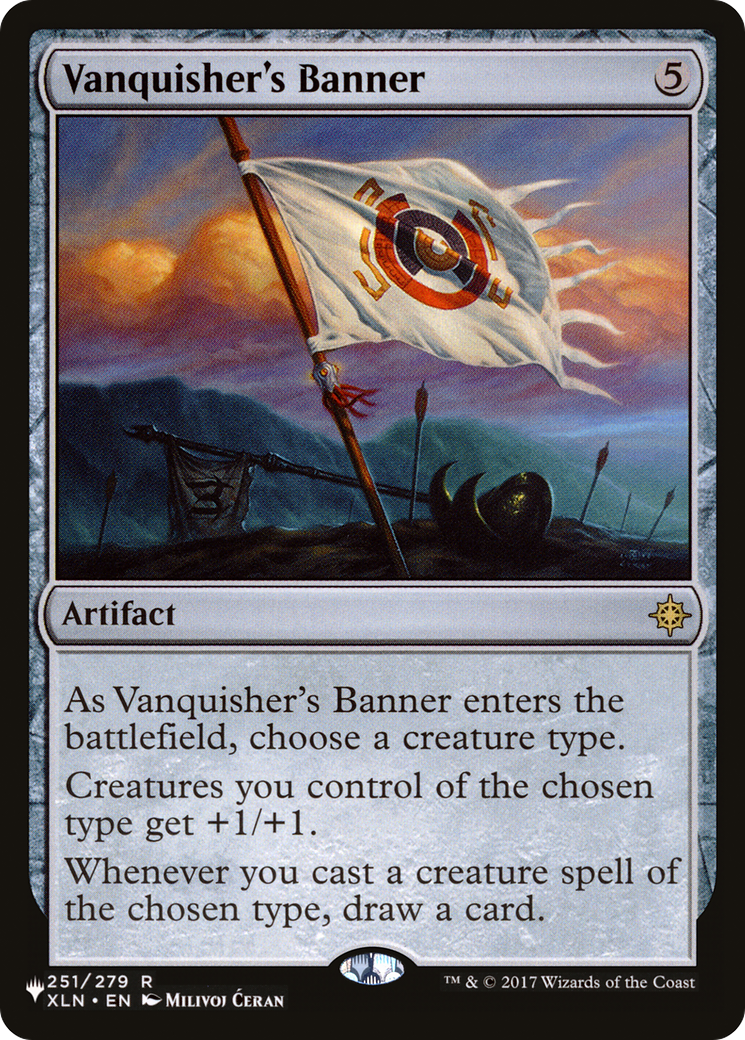 Vanquisher's Banner [Secret Lair: Angels] MTG Single Magic: The Gathering | Red Claw Gaming