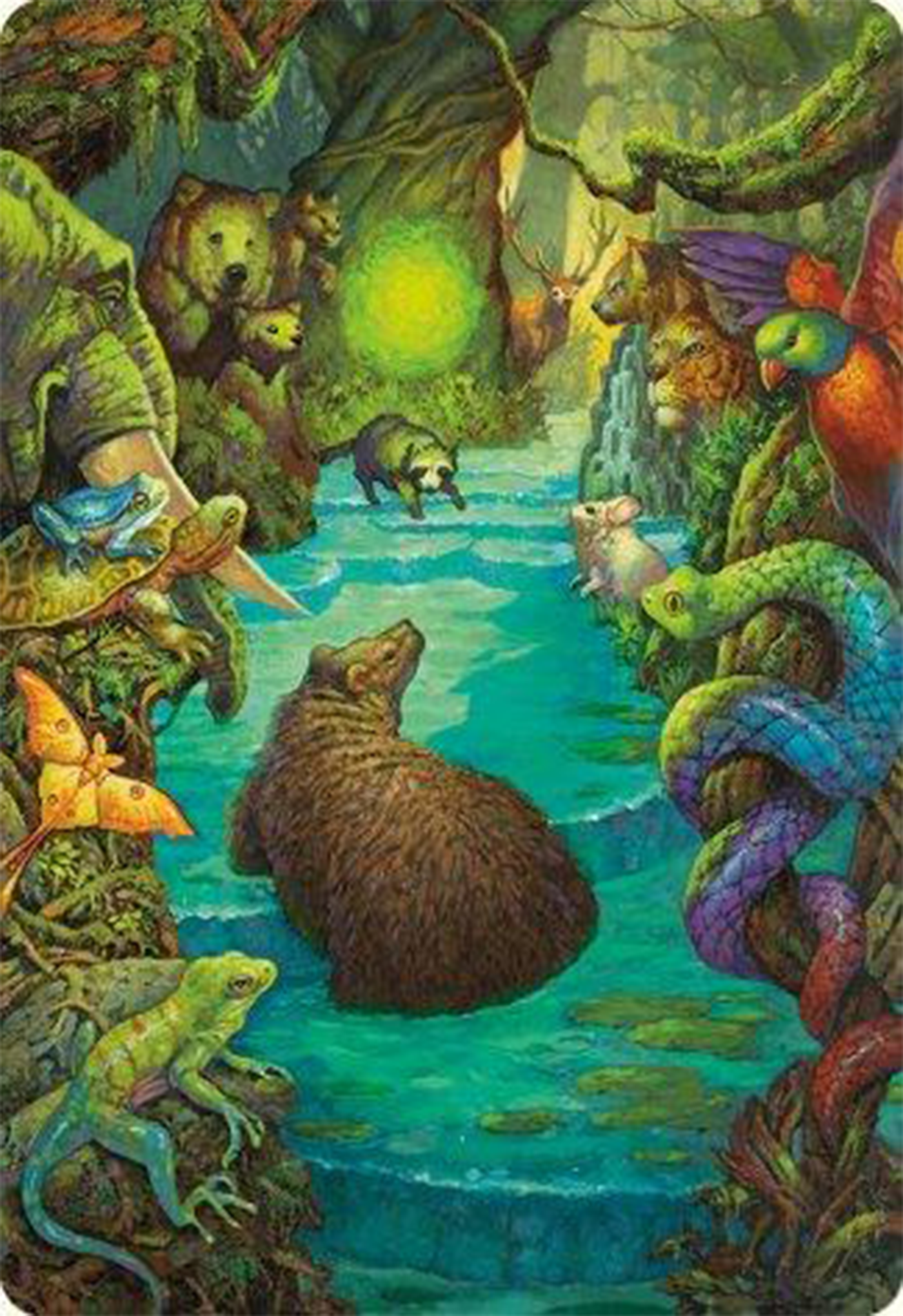 Primal Prayers Art Card [Modern Horizons 3 Art Series] MTG Single Magic: The Gathering    | Red Claw Gaming