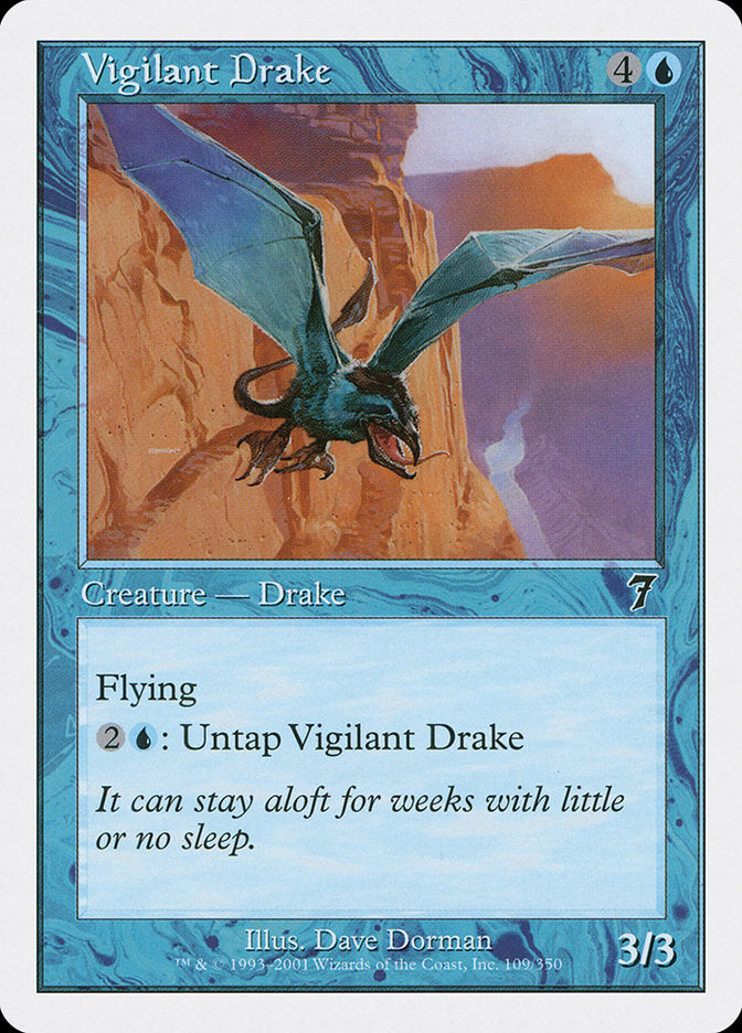 Vigilant Drake [Seventh Edition] MTG Single Magic: The Gathering | Red Claw Gaming