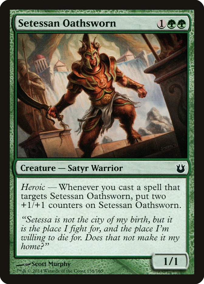 Setessan Oathsworn [Born of the Gods] MTG Single Magic: The Gathering | Red Claw Gaming