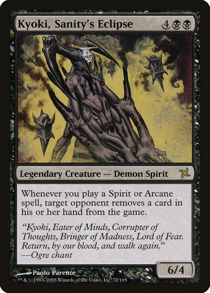 Kyoki, Sanity's Eclipse [Betrayers of Kamigawa] MTG Single Magic: The Gathering | Red Claw Gaming