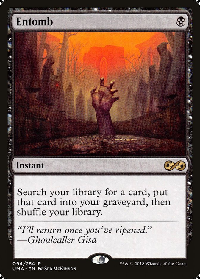 Entomb [Ultimate Masters] MTG Single Magic: The Gathering | Red Claw Gaming