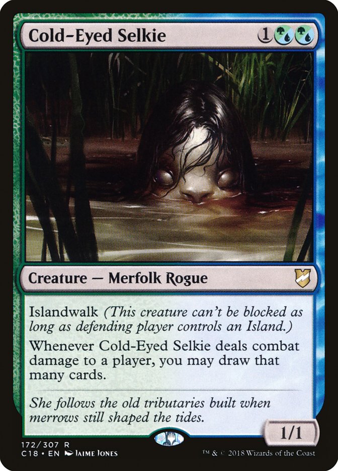 Cold-Eyed Selkie [Commander 2018] MTG Single Magic: The Gathering | Red Claw Gaming