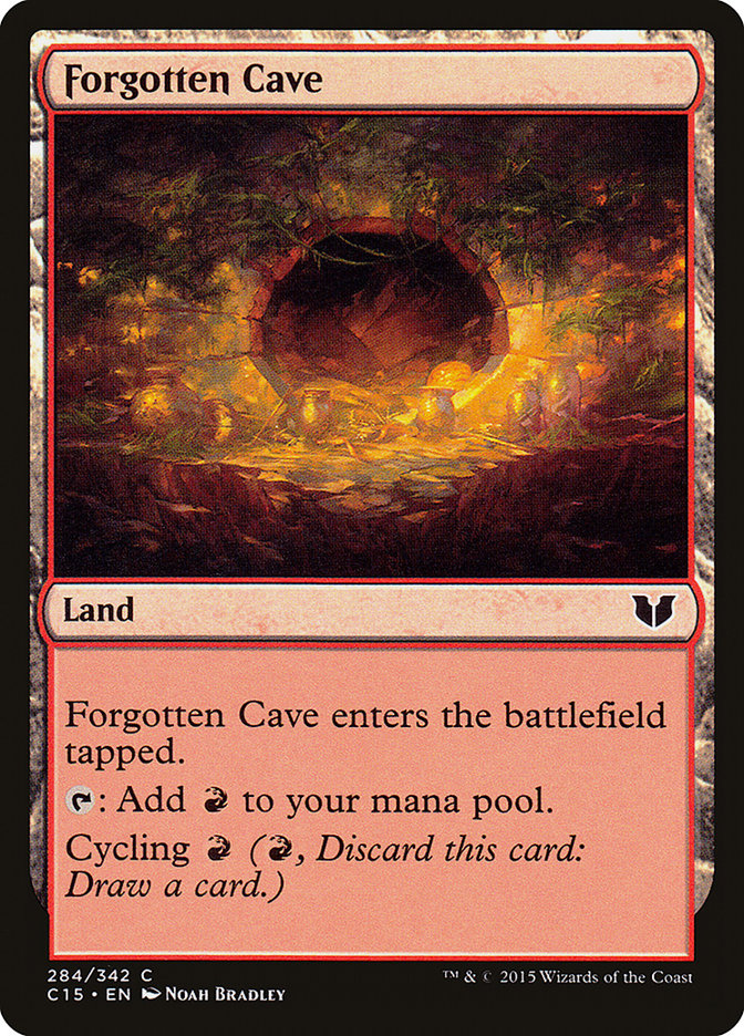 Forgotten Cave [Commander 2015] MTG Single Magic: The Gathering | Red Claw Gaming
