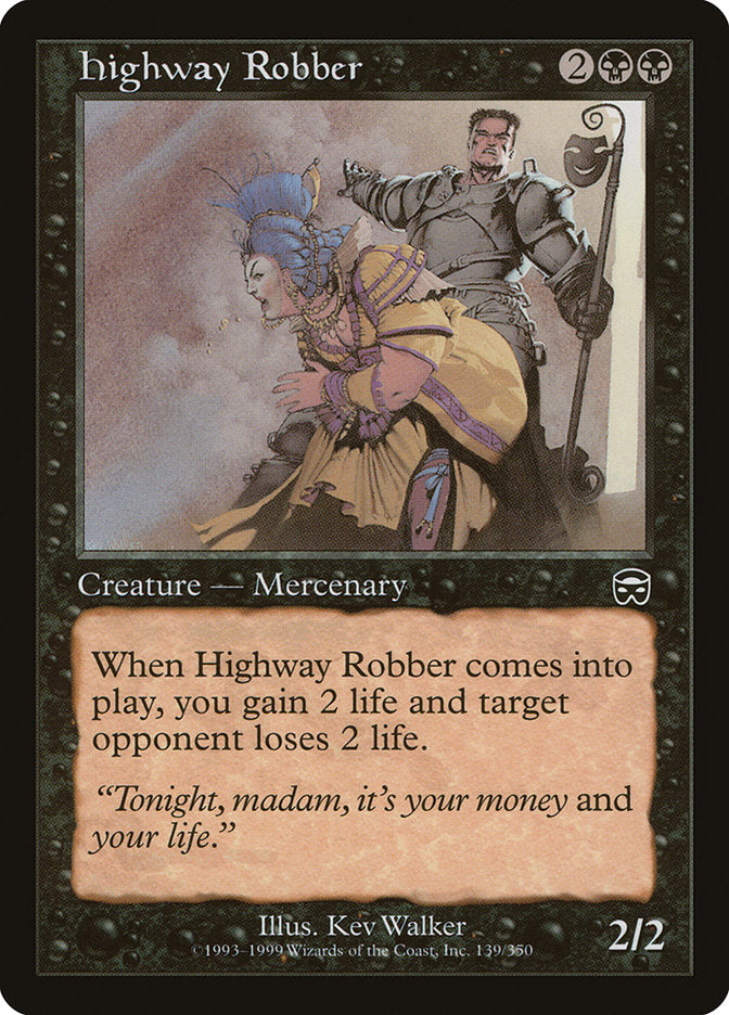 Highway Robber [Mercadian Masques] MTG Single Magic: The Gathering | Red Claw Gaming