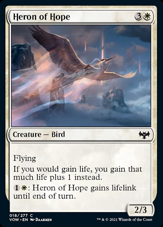 Heron of Hope [Innistrad: Crimson Vow] MTG Single Magic: The Gathering | Red Claw Gaming