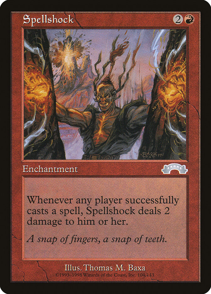 Spellshock [Exodus] MTG Single Magic: The Gathering | Red Claw Gaming