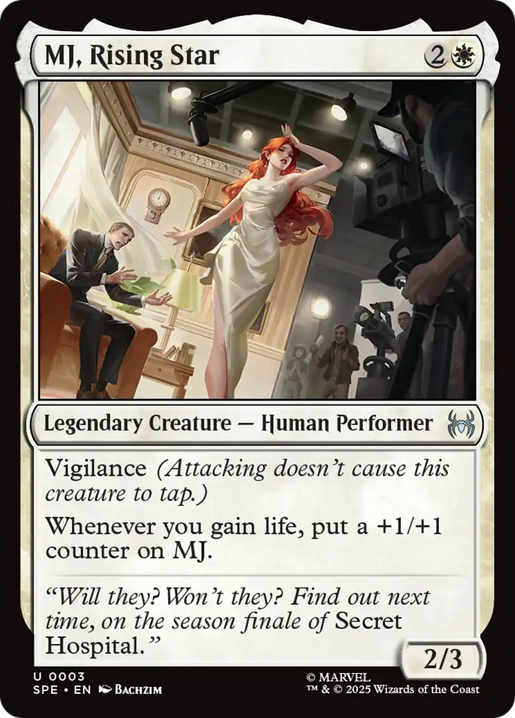 MJ, Rising Star [Marvel's Spider-Man: Eternal-Legal] MTG Single Magic: The Gathering | Red Claw Gaming