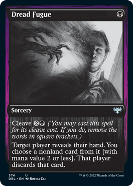 Dread Fugue [Innistrad: Double Feature] MTG Single Magic: The Gathering | Red Claw Gaming