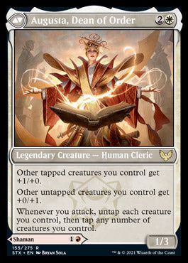 Plargg, Dean of Chaos // Augusta, Dean of Order [Strixhaven: School of Mages] MTG Single Magic: The Gathering | Red Claw Gaming
