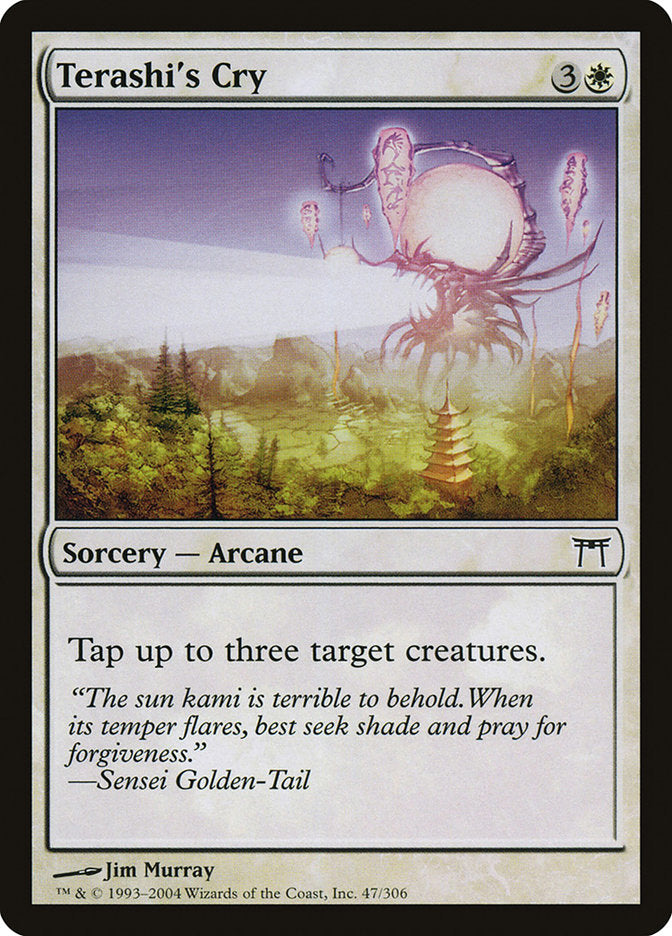 Terashi's Cry [Champions of Kamigawa] MTG Single Magic: The Gathering | Red Claw Gaming