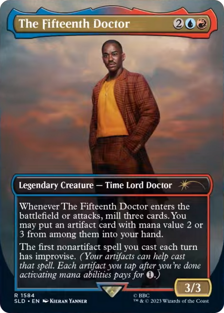 The Fifteenth Doctor [Secret Lair Drop Series] MTG Single Magic: The Gathering | Red Claw Gaming