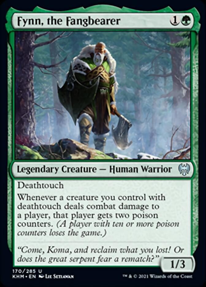 Fynn, the Fangbearer [Kaldheim] MTG Single Magic: The Gathering | Red Claw Gaming
