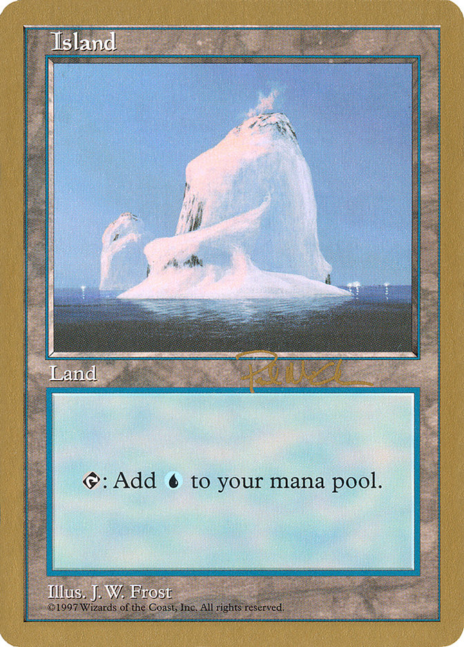 Island (pm437) (Paul McCabe) [World Championship Decks 1997] MTG Single Magic: The Gathering | Red Claw Gaming