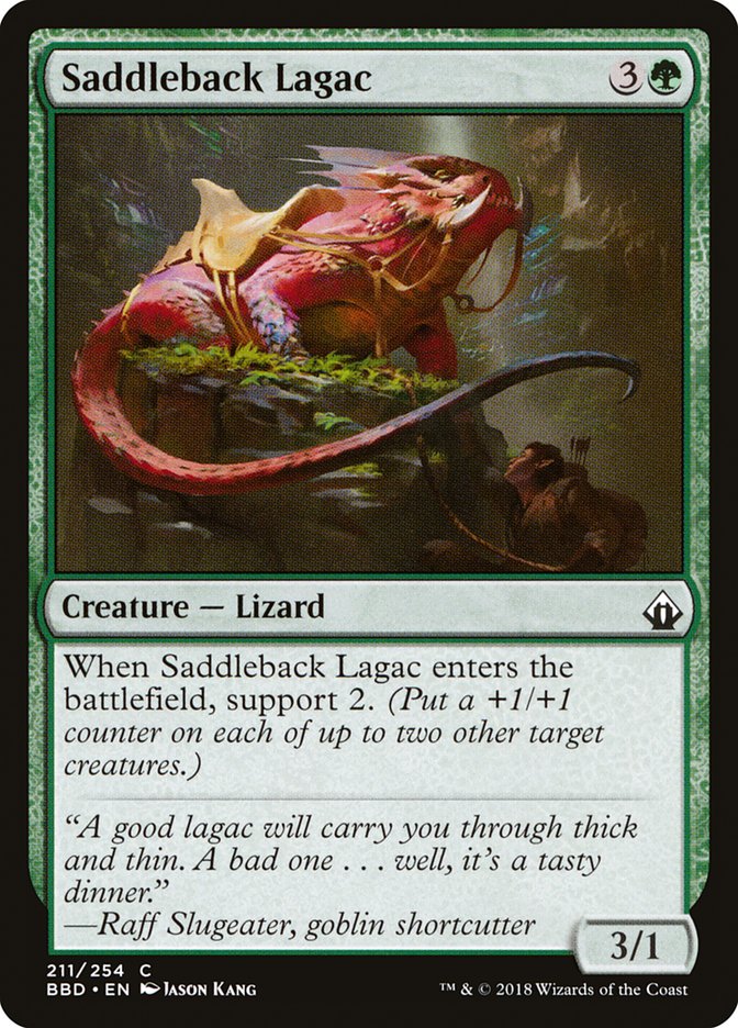 Saddleback Lagac [Battlebond] MTG Single Magic: The Gathering | Red Claw Gaming