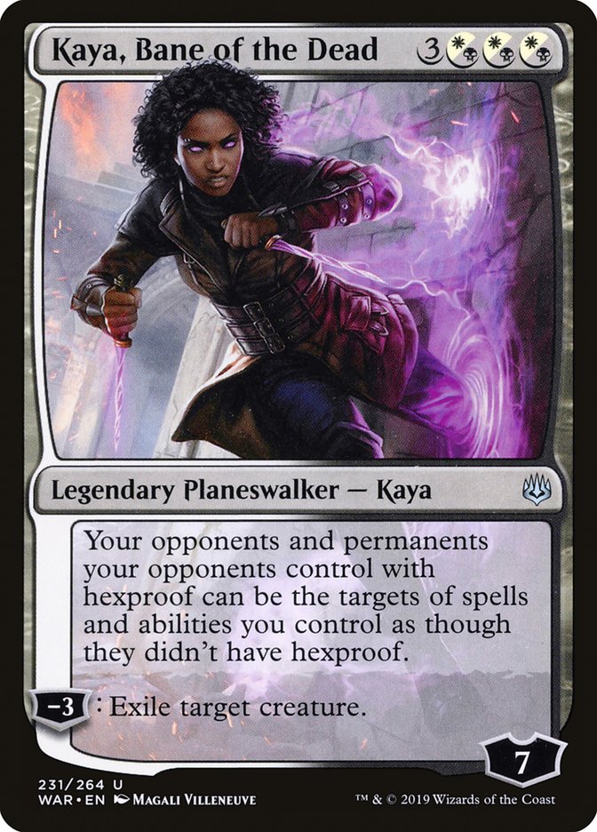 Kaya, Bane of the Dead [War of the Spark] MTG Single Magic: The Gathering | Red Claw Gaming