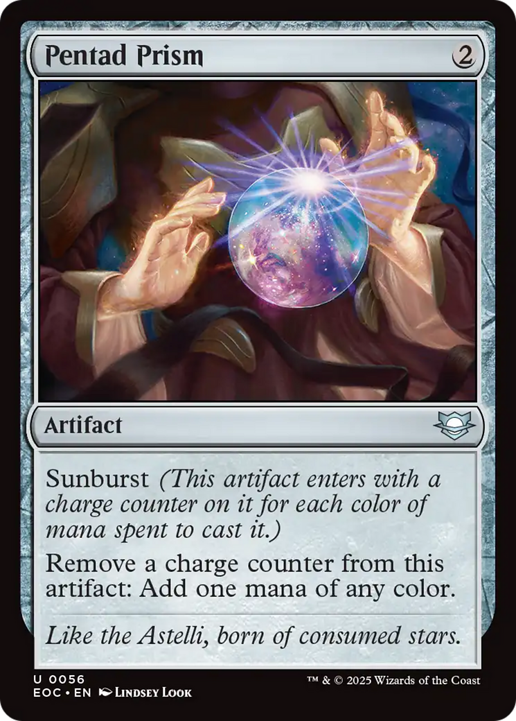 Pentad Prism [Edge of Eternities Commander] MTG Single Magic: The Gathering | Red Claw Gaming