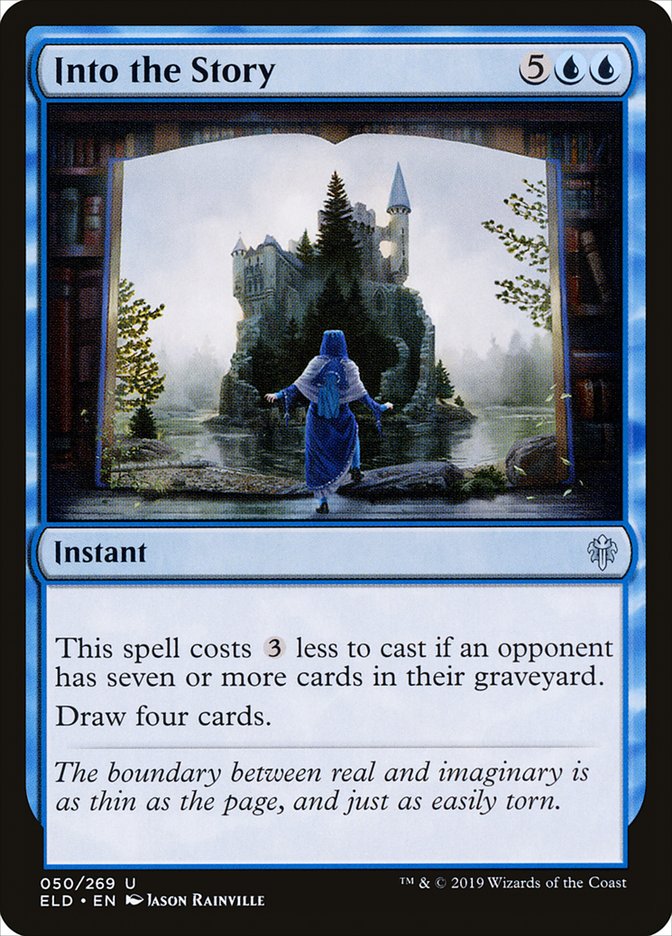 Into the Story [Throne of Eldraine] MTG Single Magic: The Gathering | Red Claw Gaming