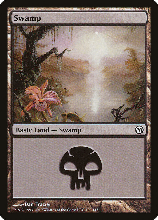Swamp (102) [Duels of the Planeswalkers] MTG Single Magic: The Gathering | Red Claw Gaming
