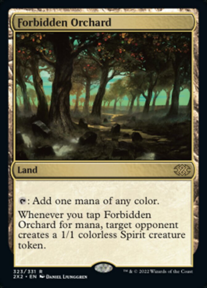 Forbidden Orchard [Double Masters 2022] MTG Single Magic: The Gathering    | Red Claw Gaming