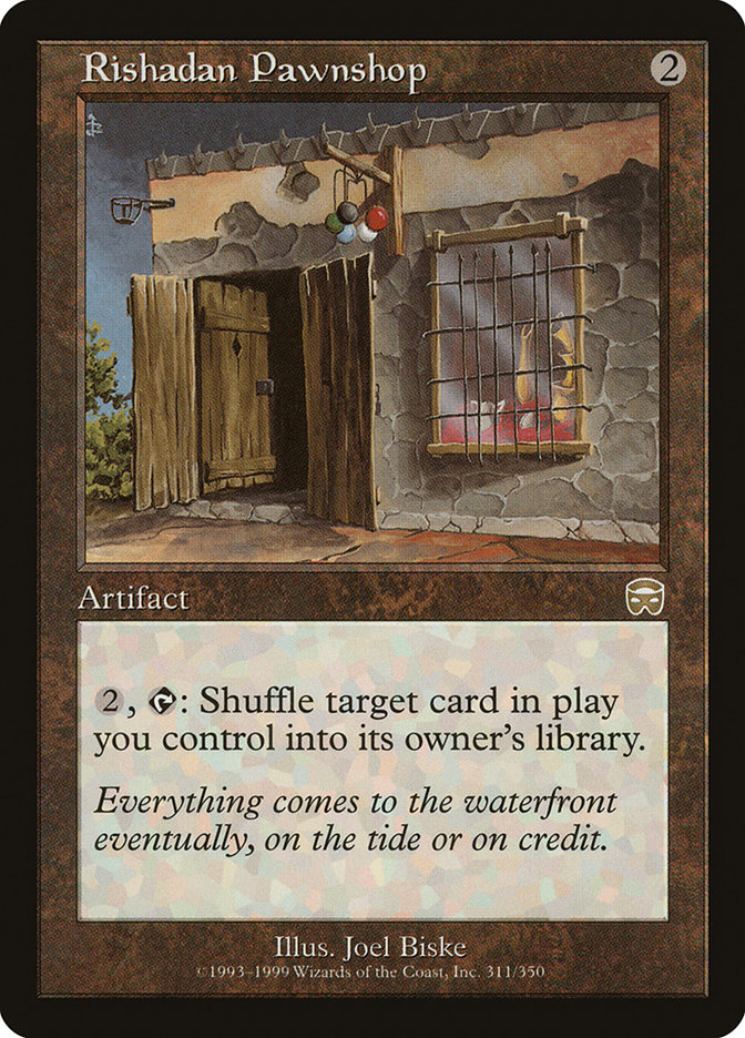 Rishadan Pawnshop [Mercadian Masques] MTG Single Magic: The Gathering | Red Claw Gaming
