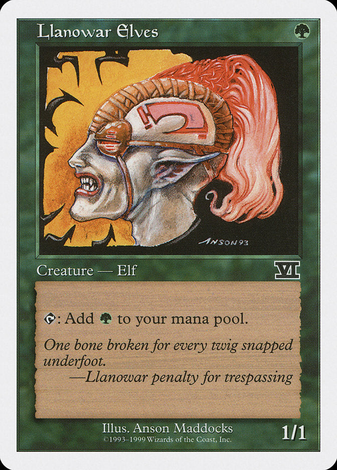 Llanowar Elves [Battle Royale] MTG Single Magic: The Gathering | Red Claw Gaming