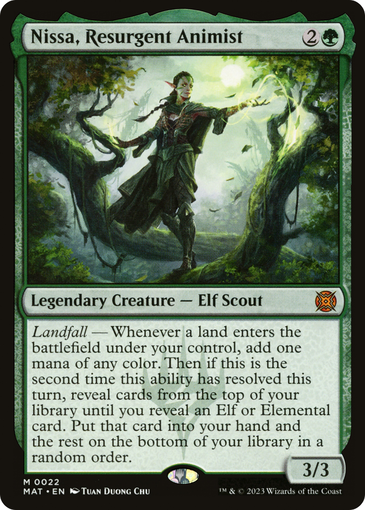Nissa, Resurgent Animist [March of the Machine: The Aftermath] MTG Single Magic: The Gathering | Red Claw Gaming