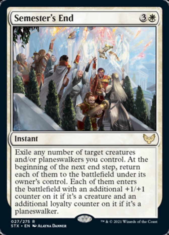 Semester's End [Strixhaven: School of Mages] MTG Single Magic: The Gathering | Red Claw Gaming