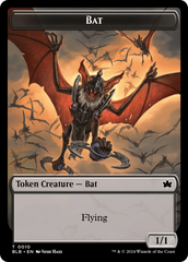 Bat // Intrepid Rabbit Double-Sided Token [Bloomburrow Tokens] MTG Single Magic: The Gathering | Red Claw Gaming