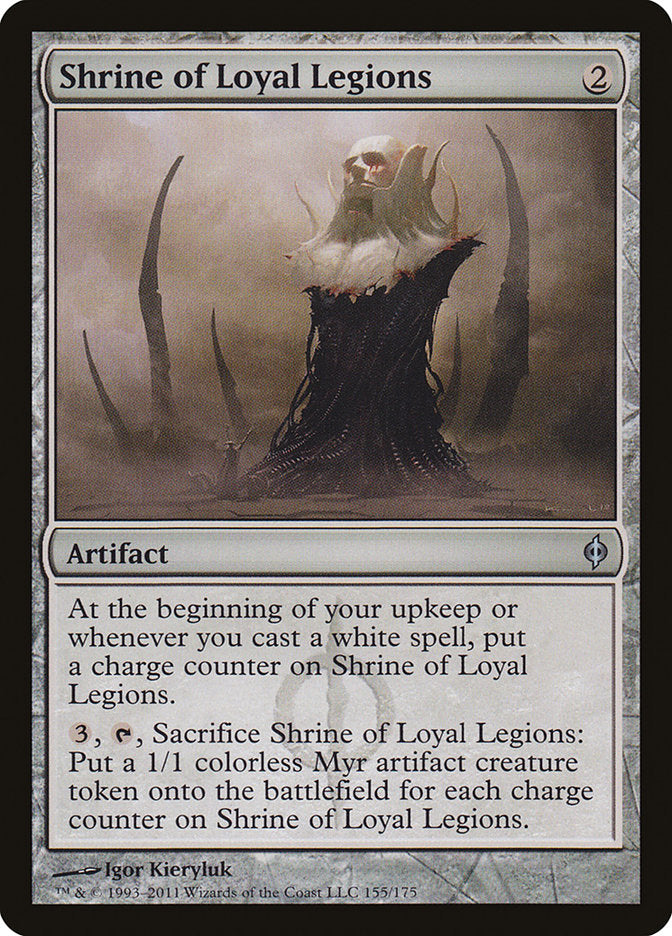 Shrine of Loyal Legions [New Phyrexia] MTG Single Magic: The Gathering | Red Claw Gaming