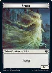 Cat Bird // Spirit Double-Sided Token [Starter Commander Decks] MTG Single Magic: The Gathering | Red Claw Gaming