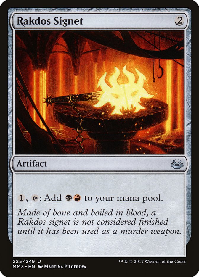 Rakdos Signet [Modern Masters 2017] MTG Single Magic: The Gathering | Red Claw Gaming