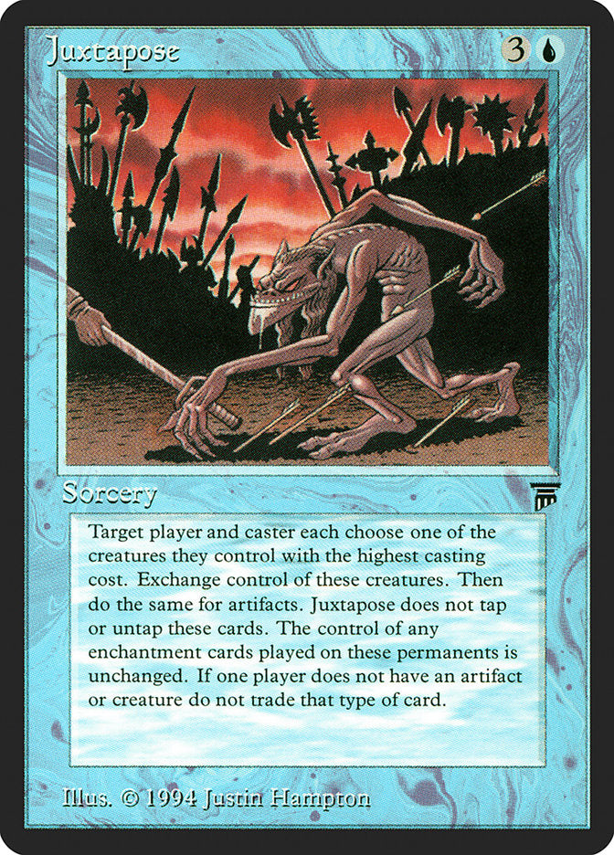 Juxtapose [Legends] MTG Single Magic: The Gathering | Red Claw Gaming
