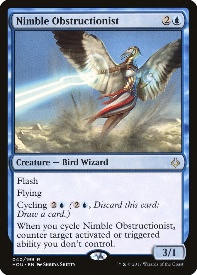 Nimble Obstructionist [Hour of Devastation] MTG Single Magic: The Gathering | Red Claw Gaming