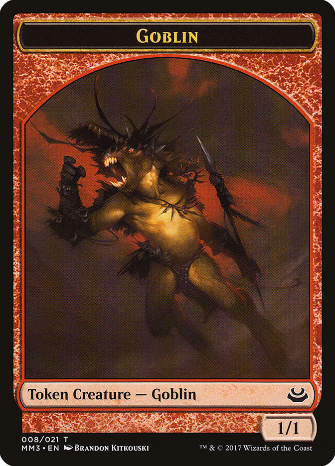 Goblin Token [Modern Masters 2017 Tokens] MTG Single Magic: The Gathering | Red Claw Gaming