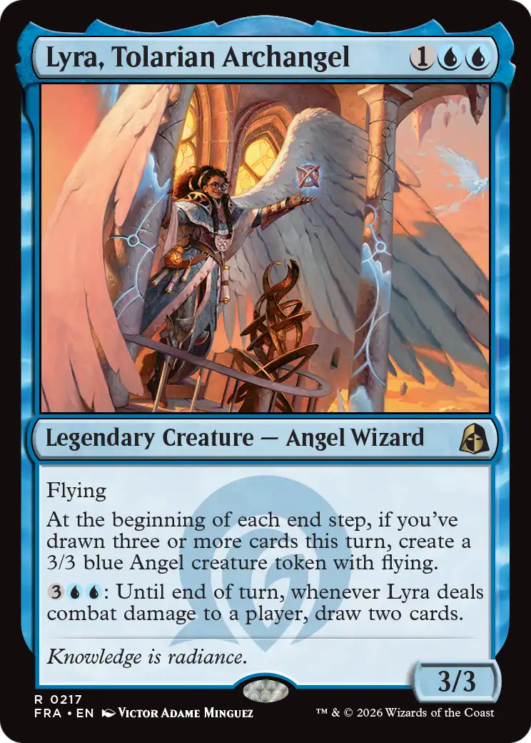 Lyra, Tolarian Archangel [Reality Fracture] | Red Claw Gaming