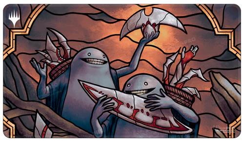 March of the Machine Aftermath Urborg Scavengers White Stitched Standard Gaming Playmat for Magic: The Gathering Playmat Ultra Pro    | Red Claw Gaming