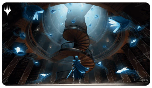 Wilds of Eldraine Virtue of Knowledge Standard Gaming Playmat for Magic: The Gathering Playmats Ultra Pro    | Red Claw Gaming