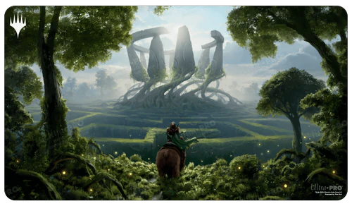Wilds of Eldraine Virtue of Strength Standard Gaming Playmat for Magic: The Gathering Playmats Ultra Pro    | Red Claw Gaming