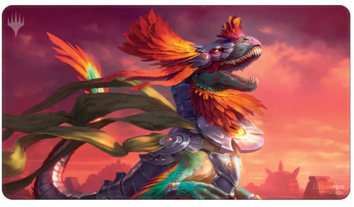 The Lost Caverns of Ixalan Pantlaza, Sun-Favored Standard Gaming Playmat for Magic: The Gathering Playmats Ultra Pro    | Red Claw Gaming
