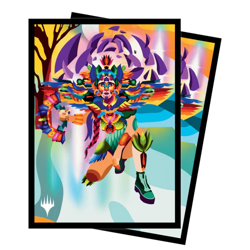 The Lost Caverns of Ixalan Huatli, Poet of Unity Standard Deck Protector Sleeves (100ct) for Magic: The Gathering Card Sleeves Ultra Pro    | Red Claw Gaming