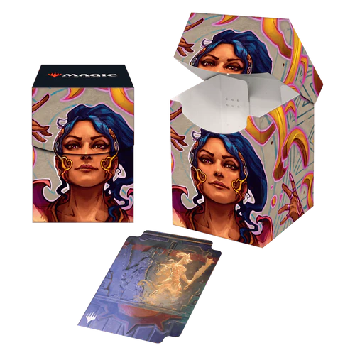 The Lost Caverns of Ixalan Saheeli, the Sun’s Brilliance 100+ Deck Box® for Magic: The Gathering Deck Box Ultra Pro    | Red Claw Gaming