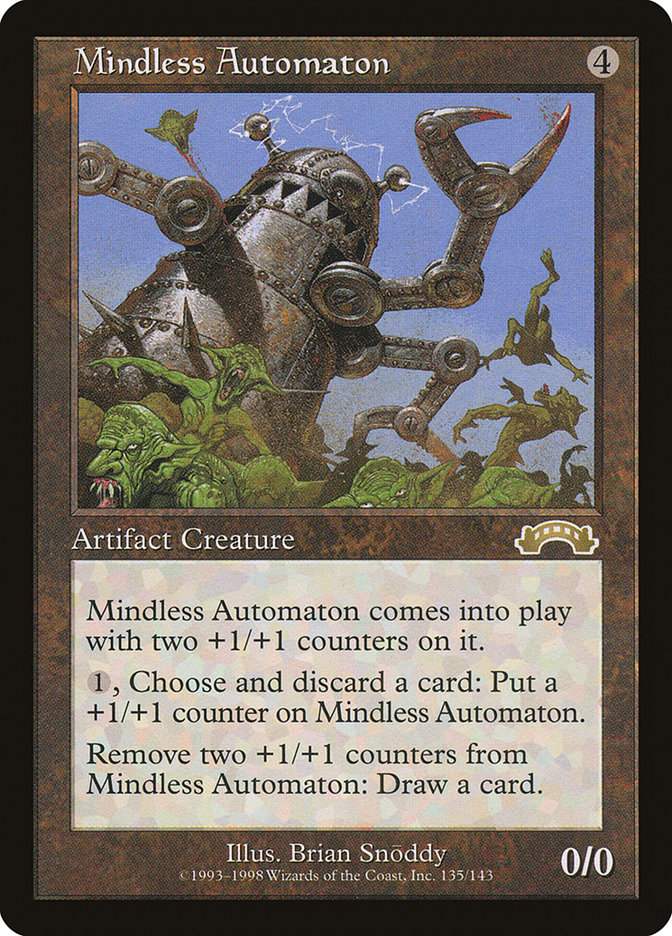 Mindless Automaton [Exodus] MTG Single Magic: The Gathering | Red Claw Gaming