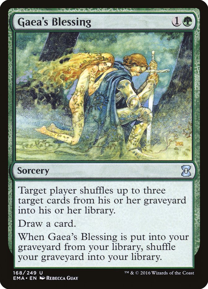 Gaea's Blessing [Eternal Masters] MTG Single Magic: The Gathering | Red Claw Gaming