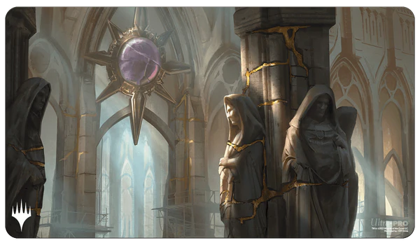 Ravnica Remastered Orzhov Syndicate Godless Shrine Standard Gaming Playmat for Magic: The Gathering Playmats Ultra Pro    | Red Claw Gaming