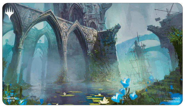 Ravnica Remastered House Dimir Watery Grave Standard Gaming Playmat for Magic: The Gathering Playmats Ultra Pro    | Red Claw Gaming