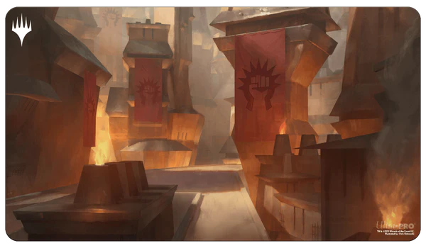 Ravnica Remastered Boros Legion Sacred Foundry Standard Gaming Playmat for Magic: The Gathering Playmats Ultra Pro    | Red Claw Gaming