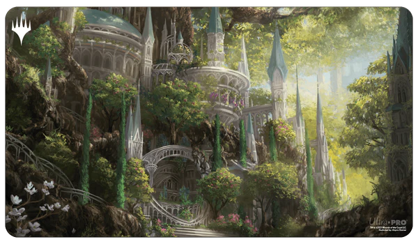 Ravnica Remastered Selesnya Conclave Temple Garden Standard Gaming Playmat for Magic: The Gathering Playmats Ultra Pro    | Red Claw Gaming
