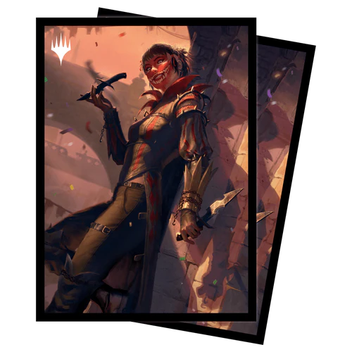 Murders at Karlov Manor Massacre Girl, Known Killer Standard Deck Protector Sleeves (100ct) for Magic: The Gathering  Ultra Pro    | Red Claw Gaming